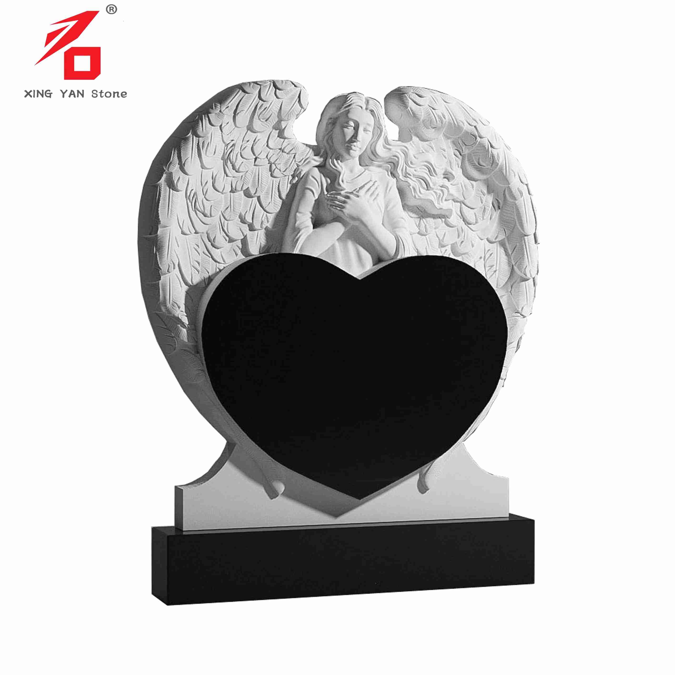 Hvad er Angel Statue Granite Tombstone?