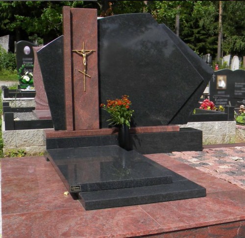 Kina Xingyan Modern Art Style Tombstone (inklusive Jesus Cross Decoration)