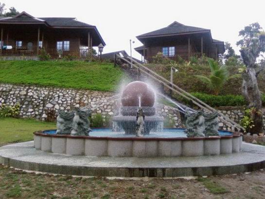 Kina Xingyan Stone Sharving Feng Shui Ball Fountain (Dragon Pattern)