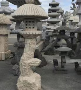 Hot Sale Granite Stone Lanterns til havedekoration